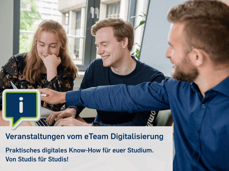 Veranstaltungen vom eTeam Digitalisierung