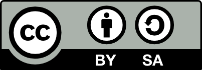 Logo für die CC BY-SA Lizenz