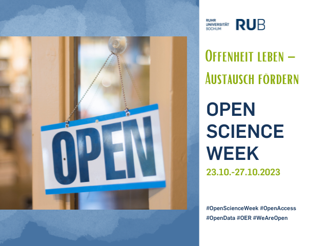 Kurzübersicht Programm der Open Science Week 2024